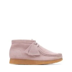 Clarks Wallabee Boot Older Pink