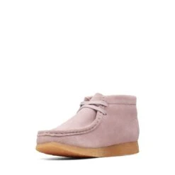 Clarks Wallabee Boot Older Pink -Clarks 26168127 W 4