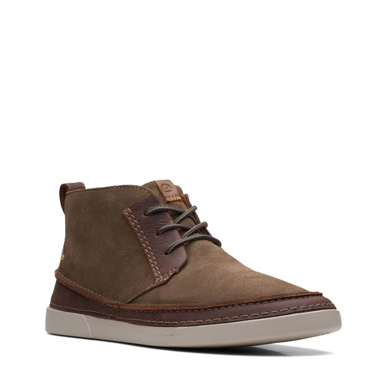 Clarks Gereld Mid Taupe Suede 4 Clarks Gereld Mid Taupe Suede - Image 2