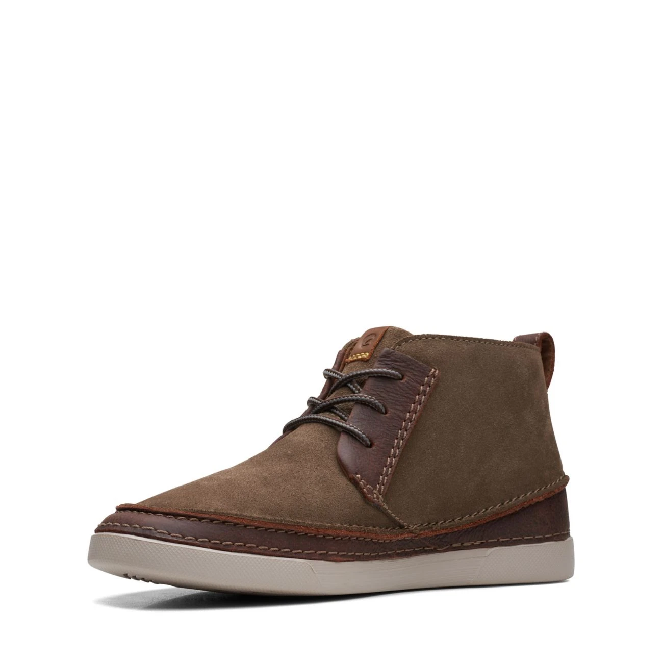 Clarks Gereld Mid Taupe Suede 6 Clarks Gereld Mid Taupe Suede - Image 4