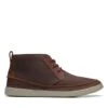 Clarks Gereld Mid Brown Leather -Clarks 26168232 W 1