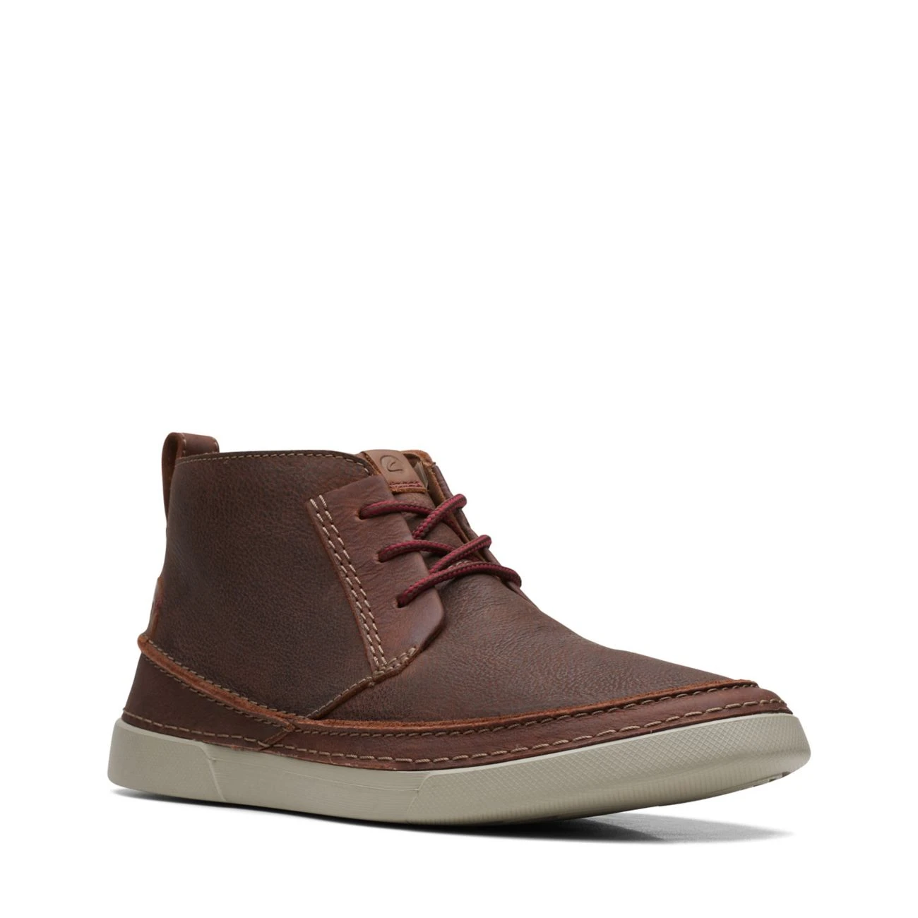 Clarks Gereld Mid Brown Leather 4 Clarks Gereld Mid Brown Leather - Image 2