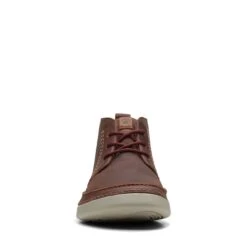 Clarks Gereld Mid Brown Leather 11 Clarks Gereld Mid Brown Leather -Clarks 26168232 W 3