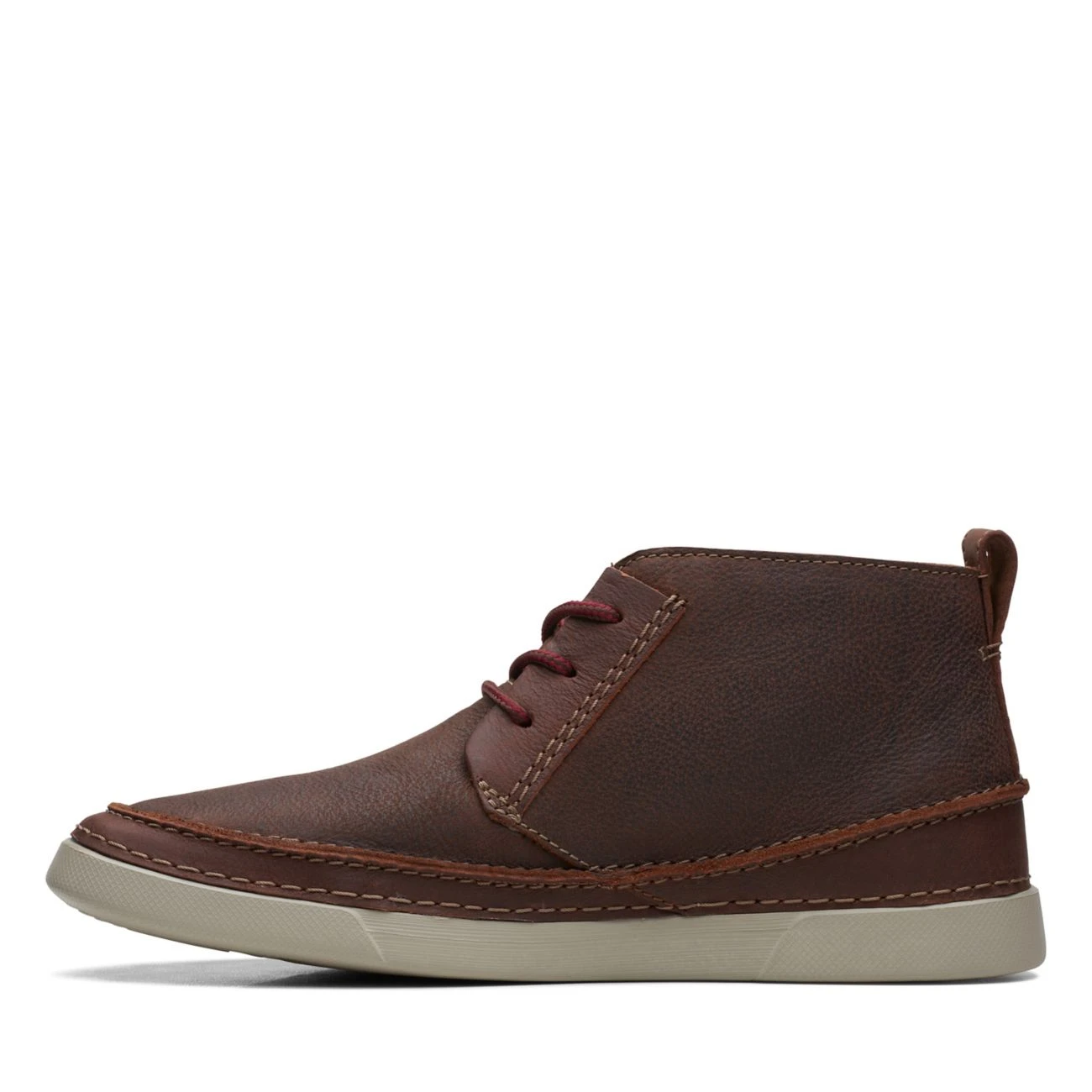 Clarks Gereld Mid Brown Leather 7 Clarks Gereld Mid Brown Leather - Image 5