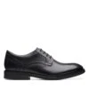 Clarks Un Hugh Lace Black Leather -Clarks 26168322 W 1