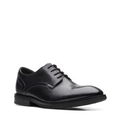 Clarks Un Hugh Lace Black Leather 14 Clarks Un Hugh Lace Black Leather -Clarks 26168322 W 2