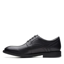 Clarks Un Hugh Lace Black Leather 17 Clarks Un Hugh Lace Black Leather -Clarks 26168322 W 5