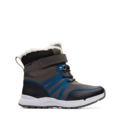 Clarks Cub Blaze Older Navy Waterproof