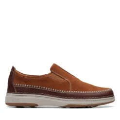 Clarks Nature 5 Walk Dark Tan Combination