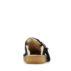 Clarks Trek Mule Black Suede Warmlined 14 Clarks Trek Mule Black Suede Warmlined -Clarks 26168577 W 6