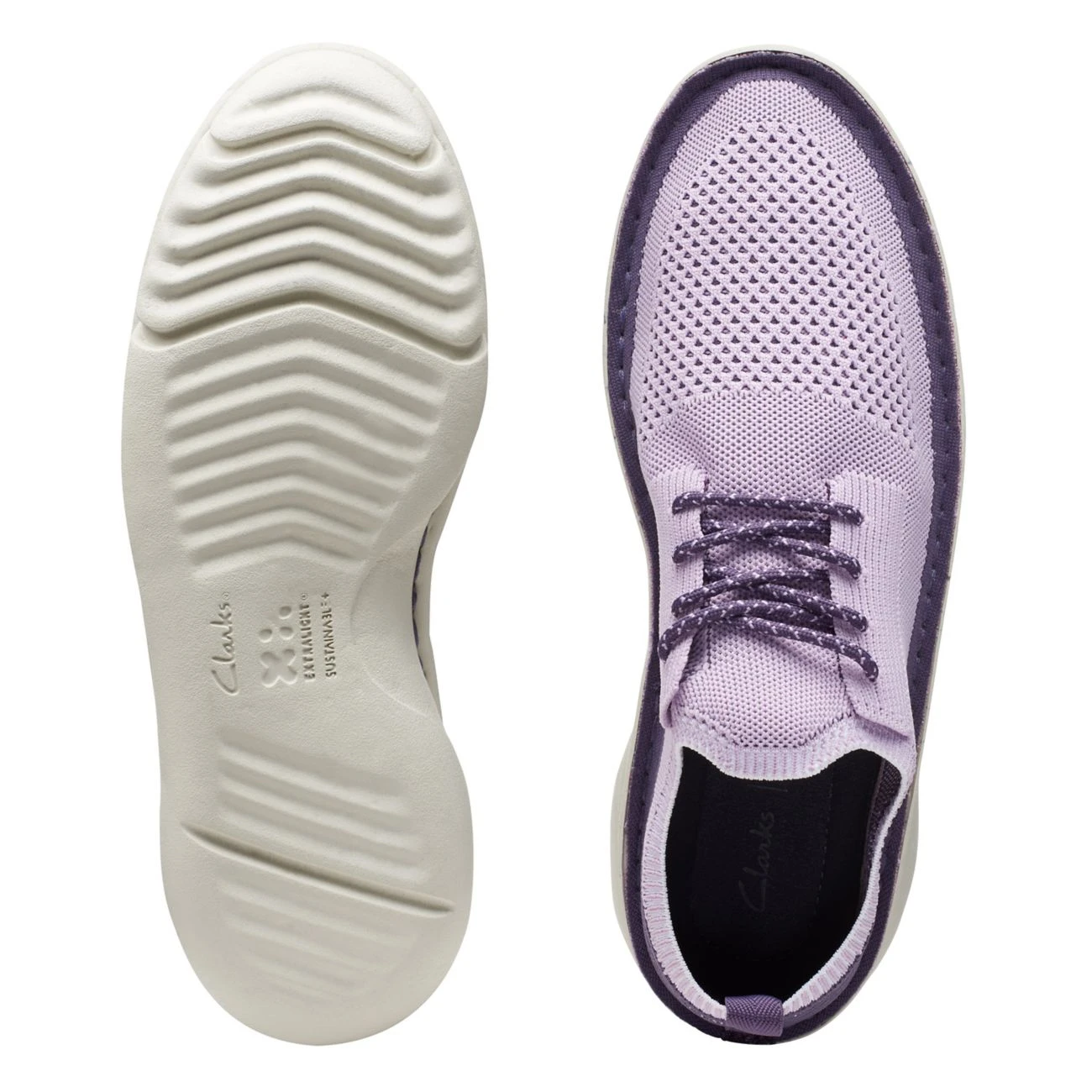 Clarks Origin2 Lavender Knit 9 Clarks Origin2 Lavender Knit - Image 7