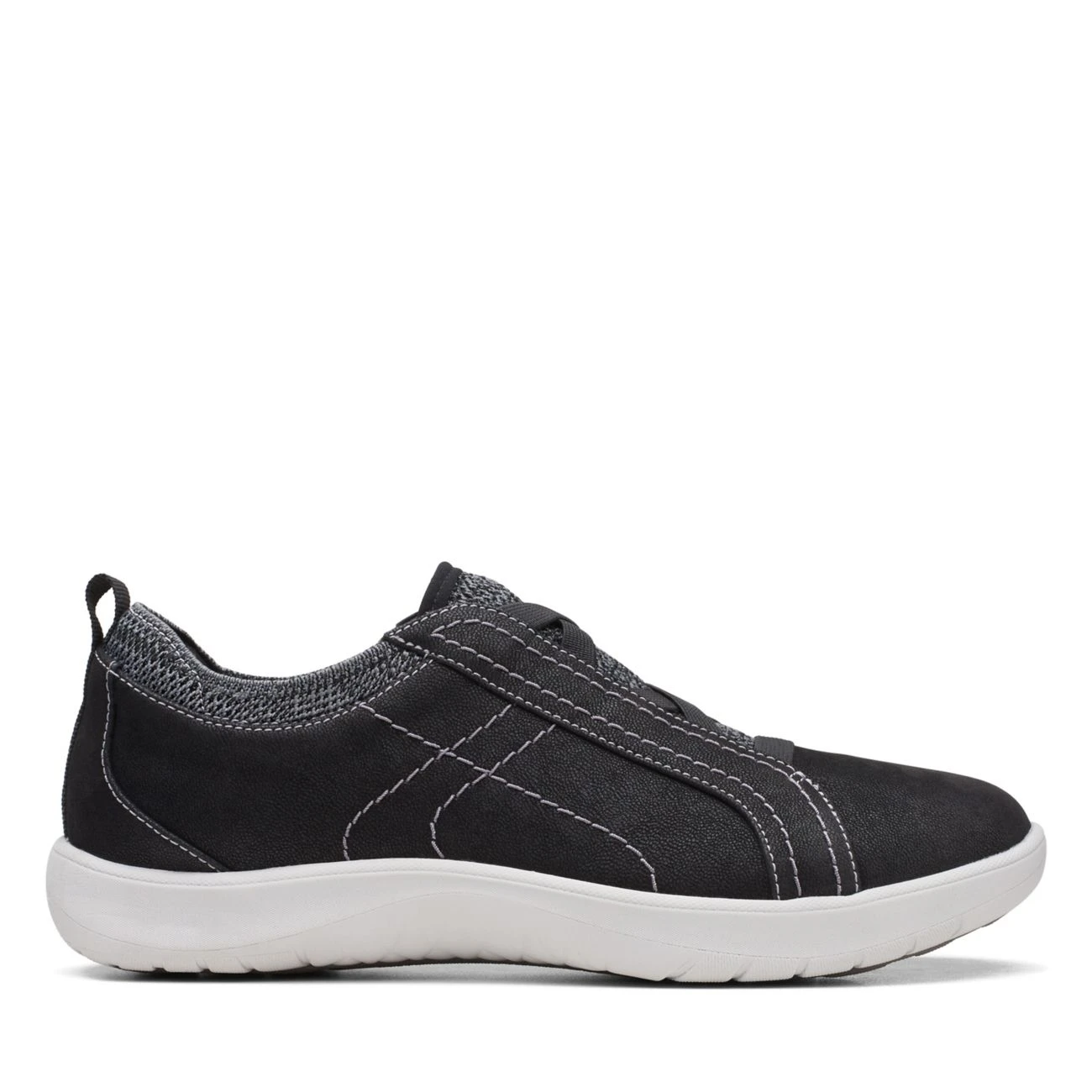 Clarks Adella Trace Black Textile 3 Clarks Adella Trace Black Textile