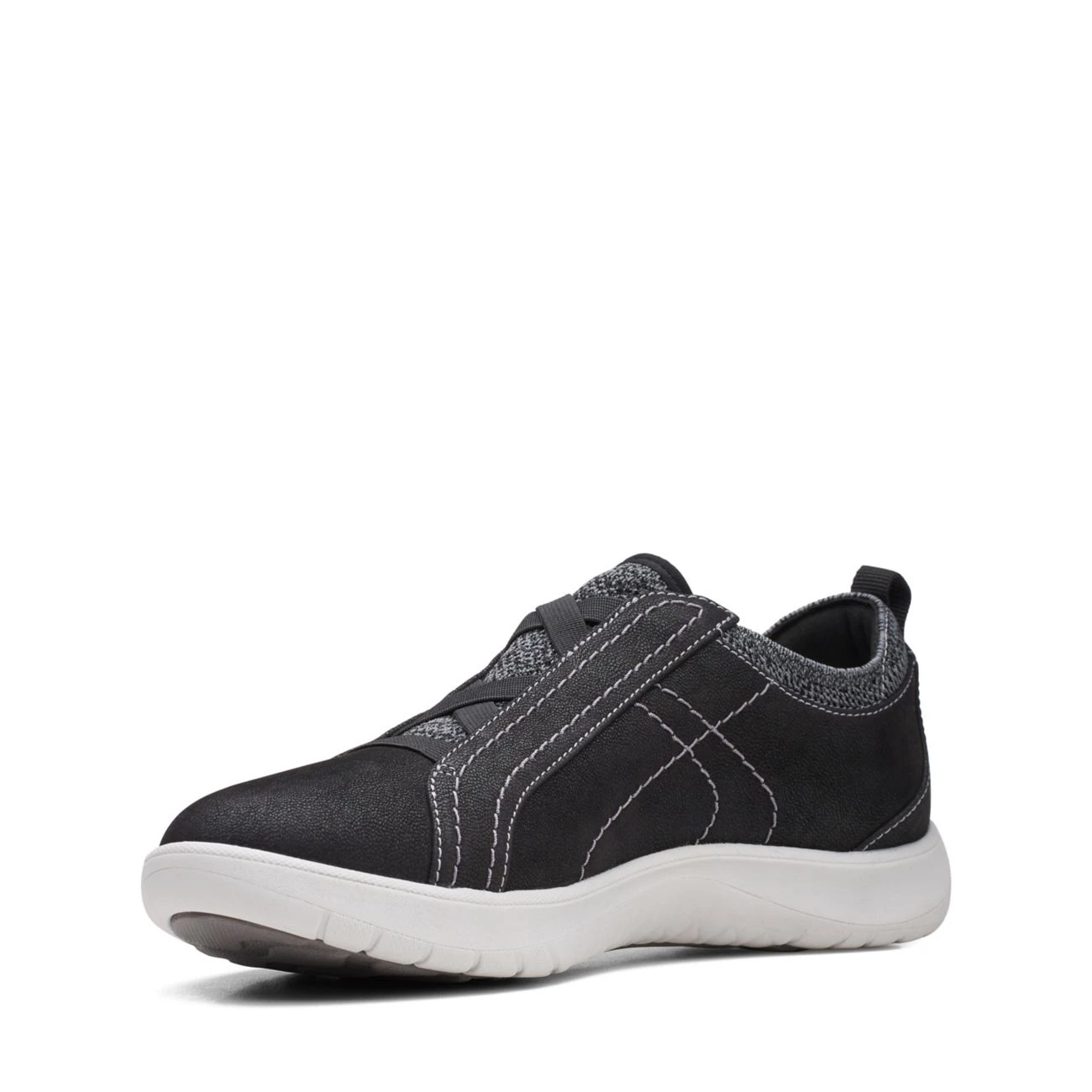 Clarks Adella Trace Black Textile 6 Clarks Adella Trace Black Textile - Image 4