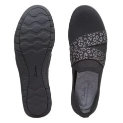 Clarks Adella Stride Black Knit 15 Clarks Adella Stride Black Knit -Clarks 26168962 W 7