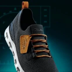 Clarks Nature X Lo Black Knit 18 Clarks Nature X Lo Black Knit -Clarks 26169143 W 13