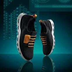 Clarks Nature X Lo Black Knit 21 Clarks Nature X Lo Black Knit -Clarks 26169143 W 16