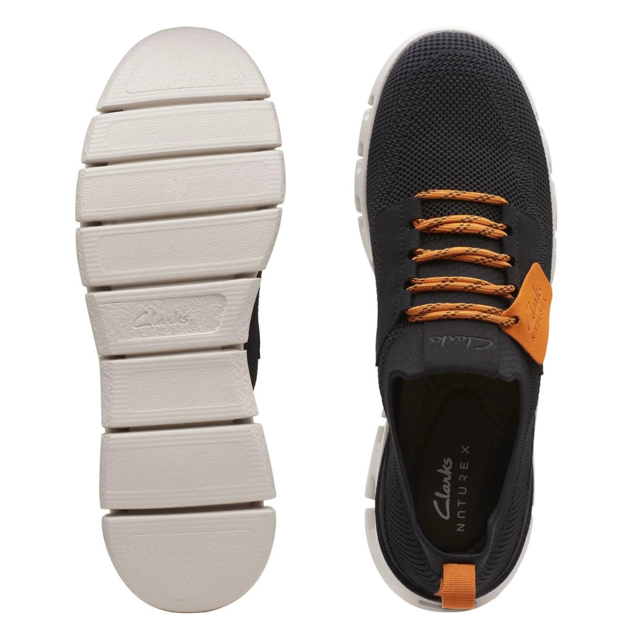 Clarks Nature X Lo Black Knit 15 Clarks Nature X Lo Black Knit - Image 13