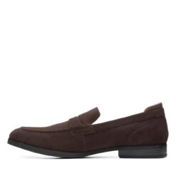 Clarks Bradish Ease Dark Brown Suede 12 Clarks Bradish Ease Dark Brown Suede -Clarks 26169172 W 5