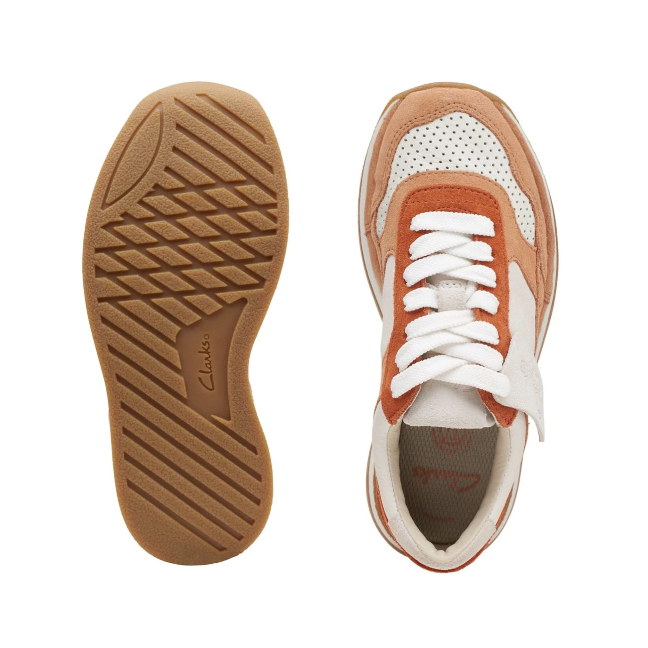 Clarks Craft Run Tor Kid Sandstone Combi 13 Clarks Craft Run Tor Kid Sandstone Combi - Image 11