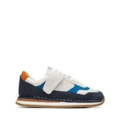 Clarks Craft Run Tor Kid Navy Combination