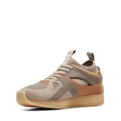 Clarks 8th St Breacon Light Grey Combination -Clarks 26169464 W 4