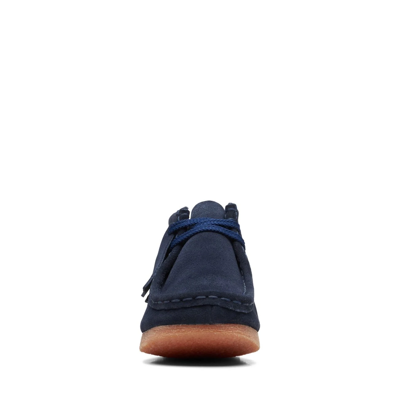 Clarks Wallabee Boot Older Navy Suede 4 Clarks Wallabee Boot Older Navy Suede - Image 3