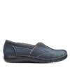 Clarks Un Loop Stride Navy Nubuck 2 Clarks Un Loop Stride Navy Nubuck -Clarks 26169795 W 1