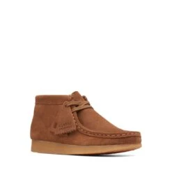 Clarks Wallabee Boot Older Cola Suede -Clarks 26169804 W 2