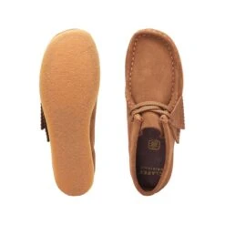 Clarks Wallabee Boot Older Cola Suede -Clarks 26169804 W 7