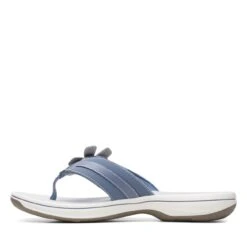 Clarks Brinkley Flora Denim Blue -Clarks 26169821 W 5