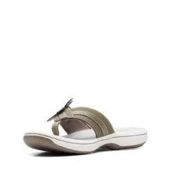 Clarks Brinkley Flora Olive -Clarks 26169822 W 4