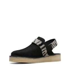 Clarks Trek Mule Zebra Print -Clarks 26169974 W 4