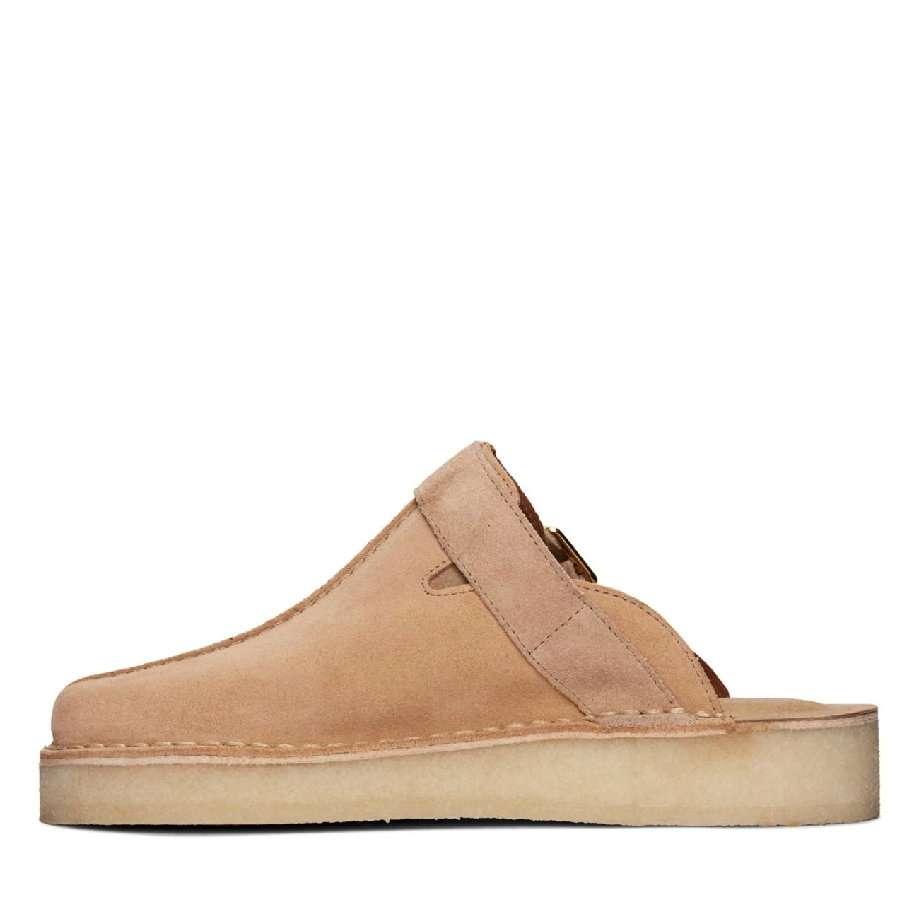 Clarks Trek Mule Light Tan Combi 7 Clarks Trek Mule Light Tan Combi - Image 5