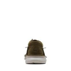 Clarks Colehill Easy Dark Olive Txt -Clarks 26170019 W 6