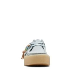 Clarks Wallabee Cup Blue Suede -Clarks 26170042 W 3