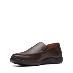 Clarks Gorwin Step Dark Brown Leather 12 Clarks Gorwin Step Dark Brown Leather -Clarks 26170080 W 4