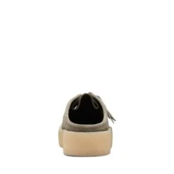 Clarks Wallabee Cup Lo Olive Eco Lea -Clarks 26170085 W 6