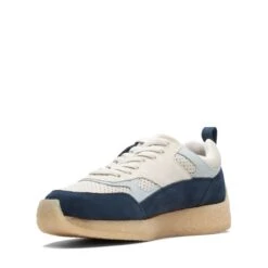 Clarks 8th St Lockhill Dark Blue Combi -Clarks 26170099 W 4