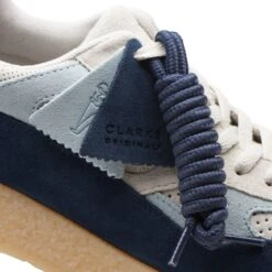 Clarks 8th St Lockhill Dark Blue Combi -Clarks 26170099 W 8
