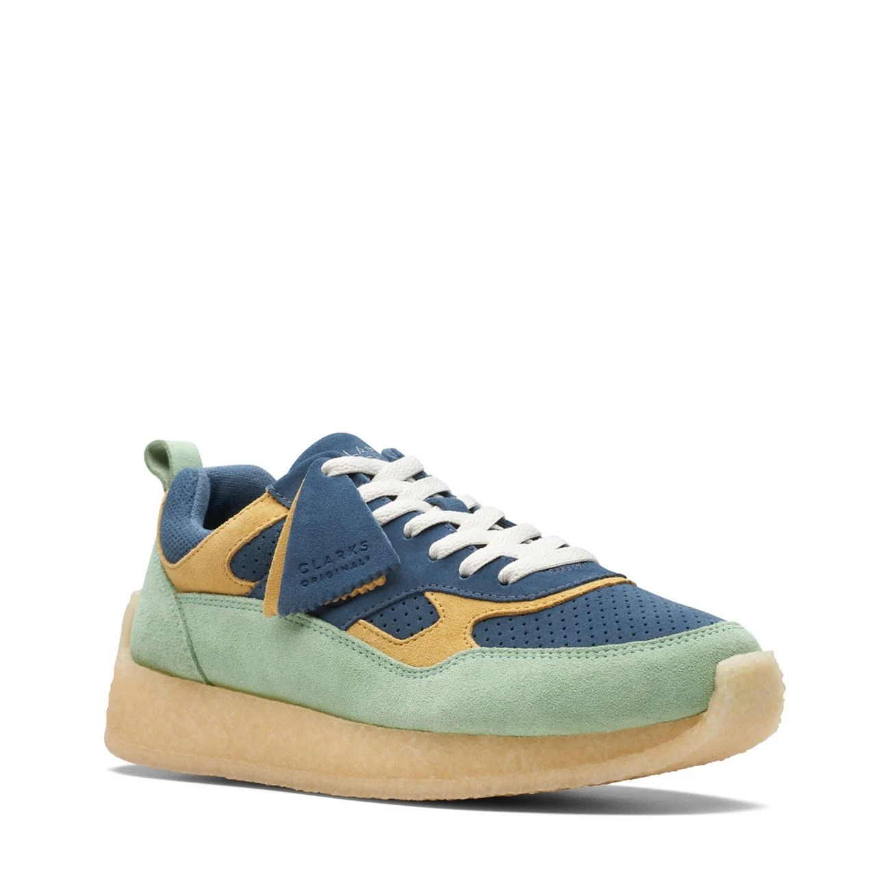 Clarks 8th St Lockhill Blue/Green 4 Clarks 8th St Lockhill Blue/Green - Image 2
