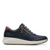Clarks Un Rio Zip Navy Combination -Clarks 26170213 W 1