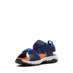 Clarks Expo Sea Kid Navy Combination -Clarks 26170231 W 4