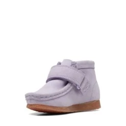 Clarks WallabeeBootT. Lilac Suede -Clarks 26170232 W 4