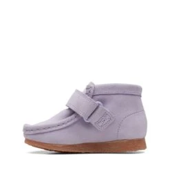 Clarks WallabeeBootT. Lilac Suede -Clarks 26170232 W 5