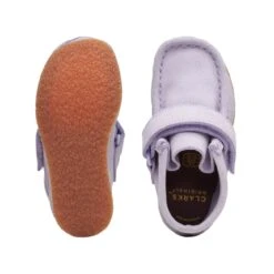 Clarks WallabeeBootT. Lilac Suede -Clarks 26170232 W 7