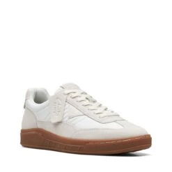 Clarks Craft Rally Ace Off White Combi -Clarks 26170301 W 2