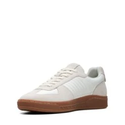 Clarks Craft Rally Ace Off White Combi -Clarks 26170301 W 4