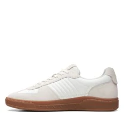 Clarks Craft Rally Ace Off White Combi -Clarks 26170301 W 5