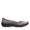 Clarks Cora Iris Pewter Metallic -Clarks 26170464 W 1