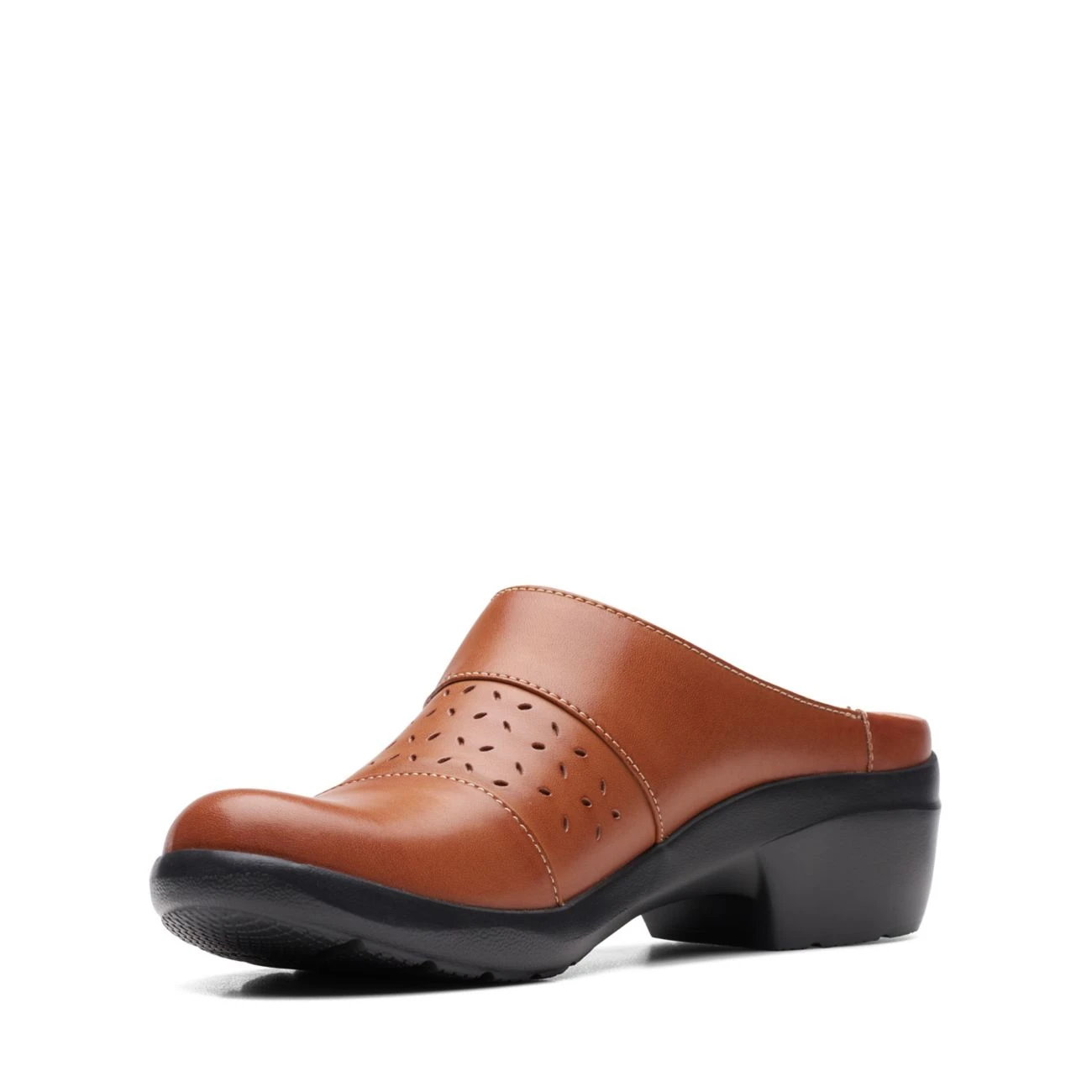 Clarks Angie Maye Dark Tan Leather 6 Clarks Angie Maye Dark Tan Leather - Image 4